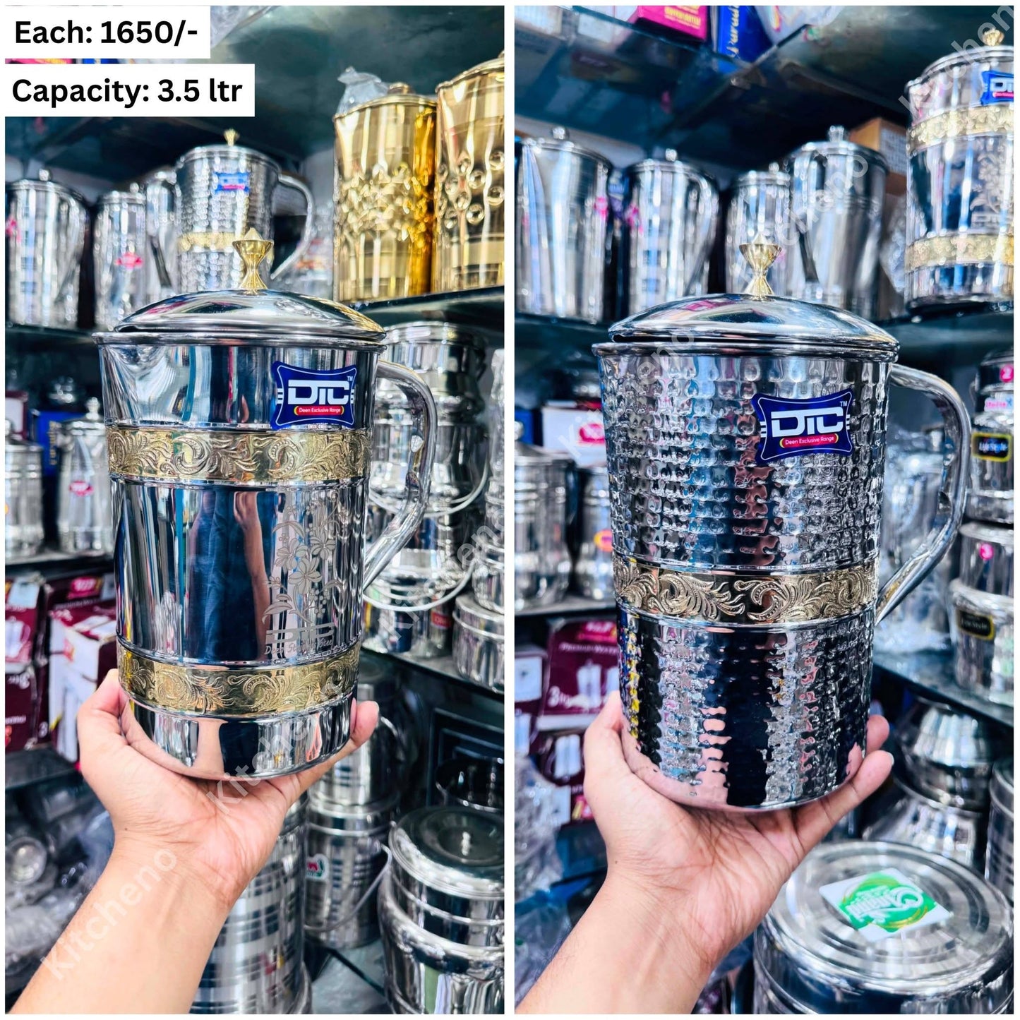 Premium Stainless Steel Water Jug