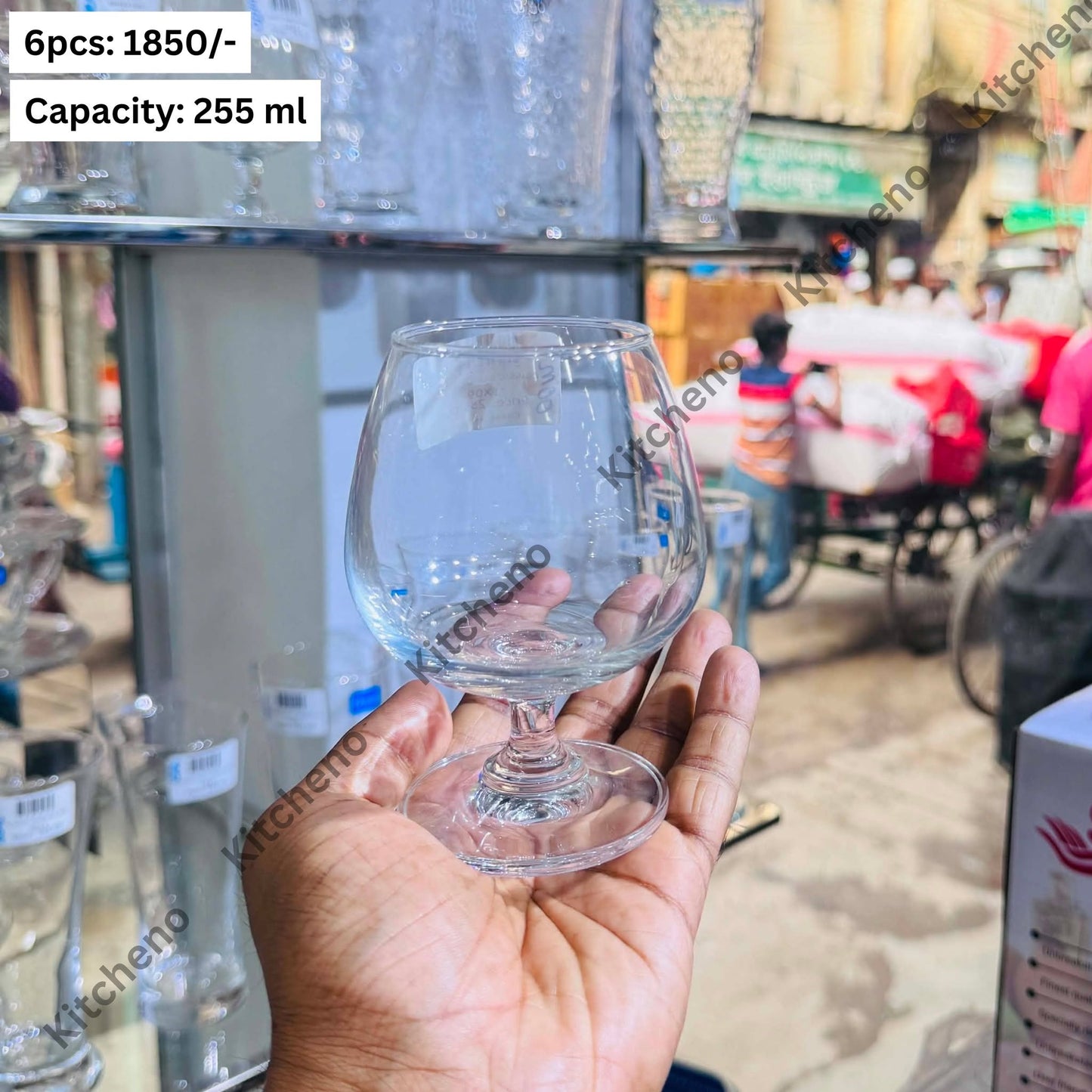 Premium Glass Set for Dessert & Beverages