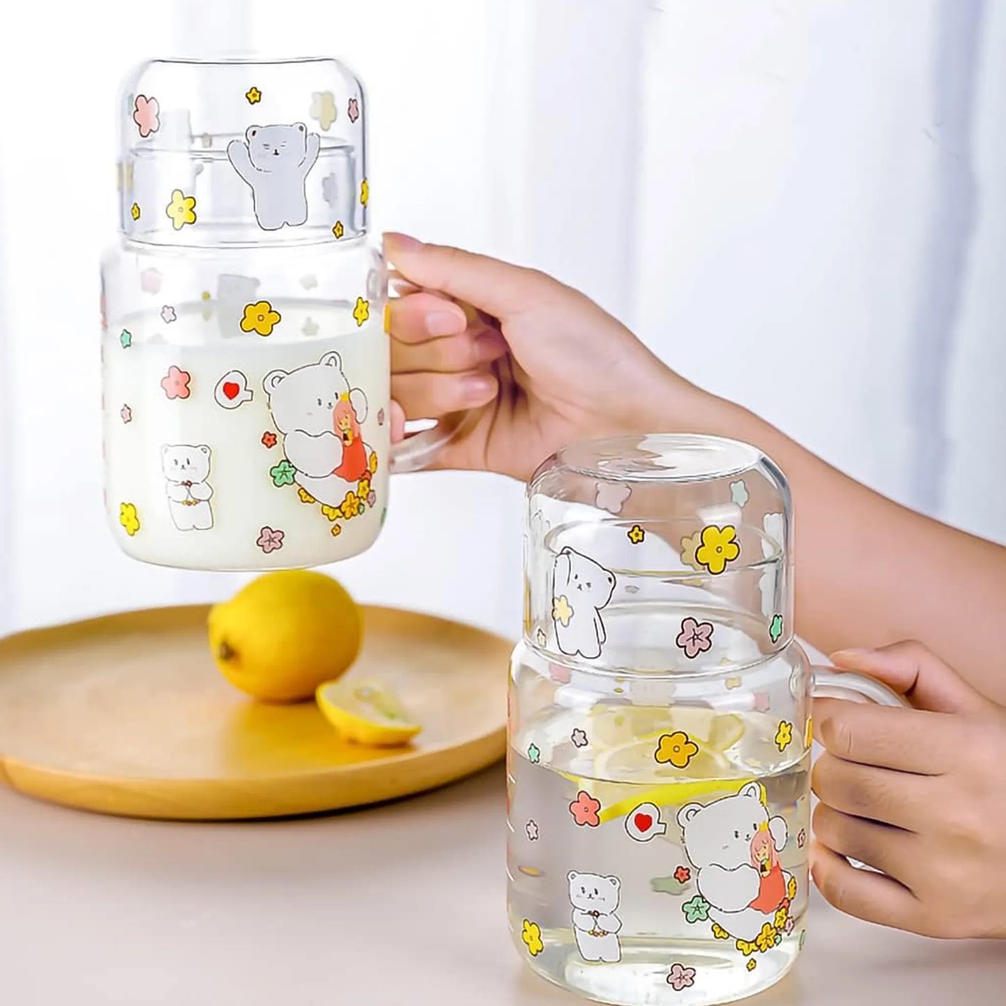Water & Juice Carafe Set with Tumbler