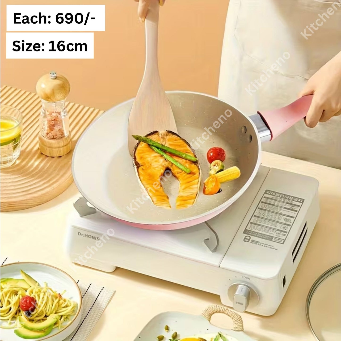 Mini Marble Coated Non-Stick Pancake & Egg Frying Pan