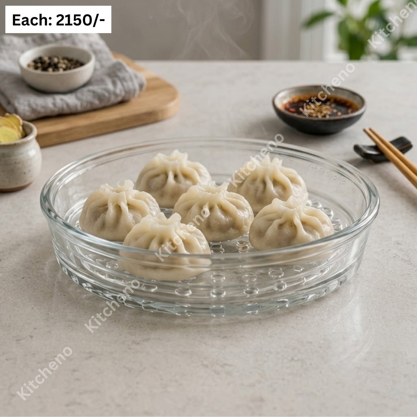 Borosilicate Glass Steamer Basket
