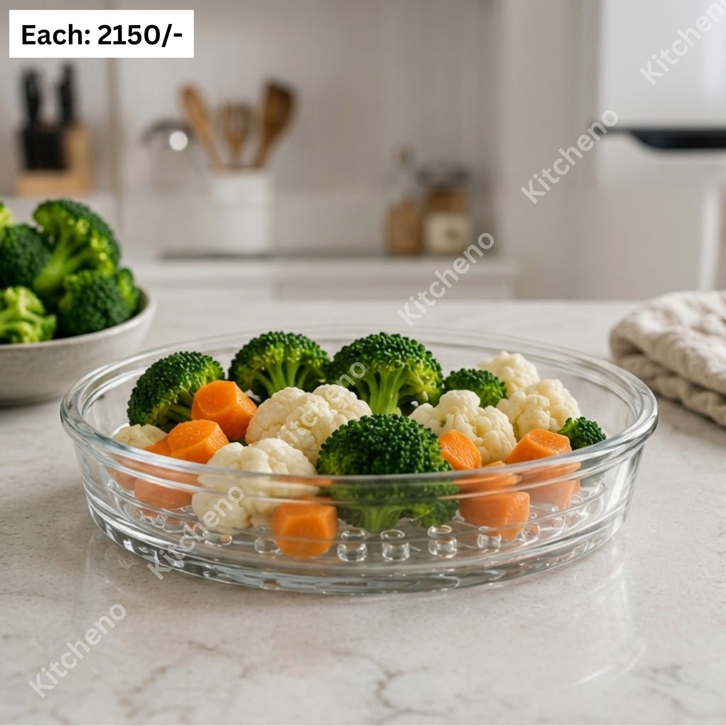 Borosilicate Glass Steamer Basket