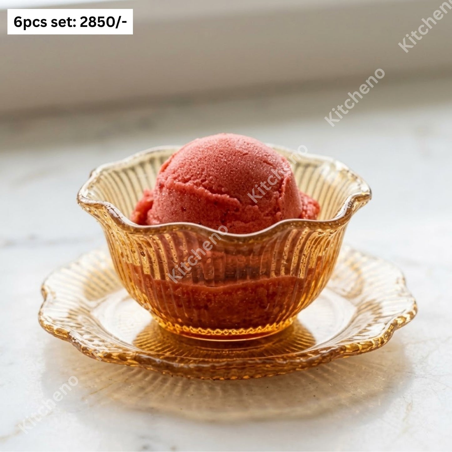 6 Pcs Dessert Serving Bowl Set