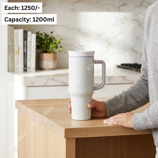 1200ml Stainless Steel Tumbler with Lid