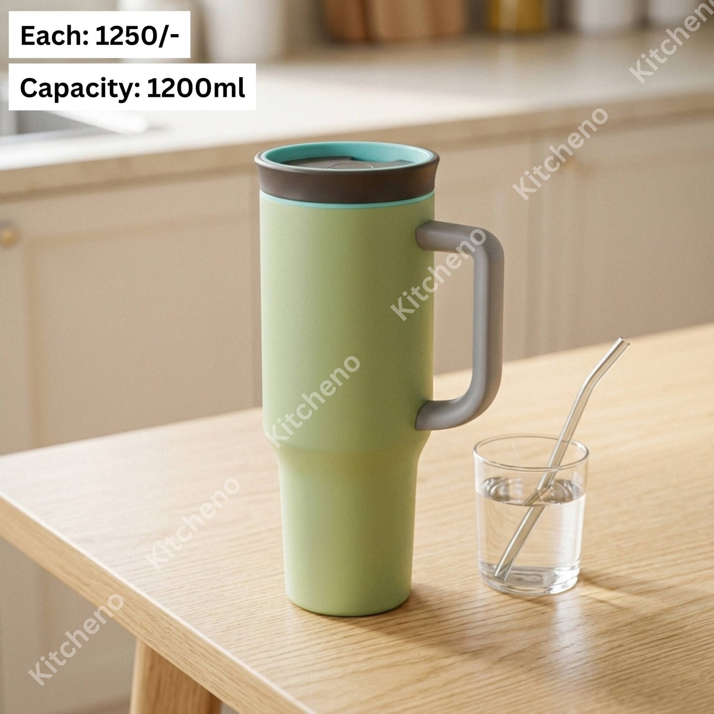 1200ml Stainless Steel Tumbler with Lid