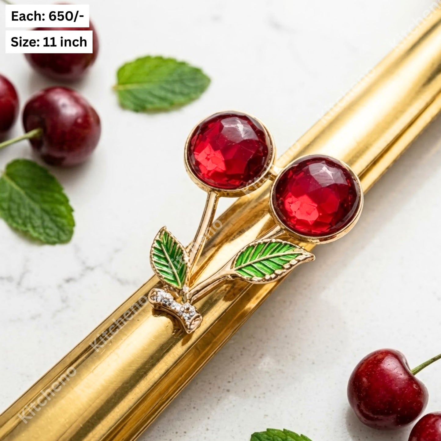 Gold-Plated Stainless Steel Serving Tong