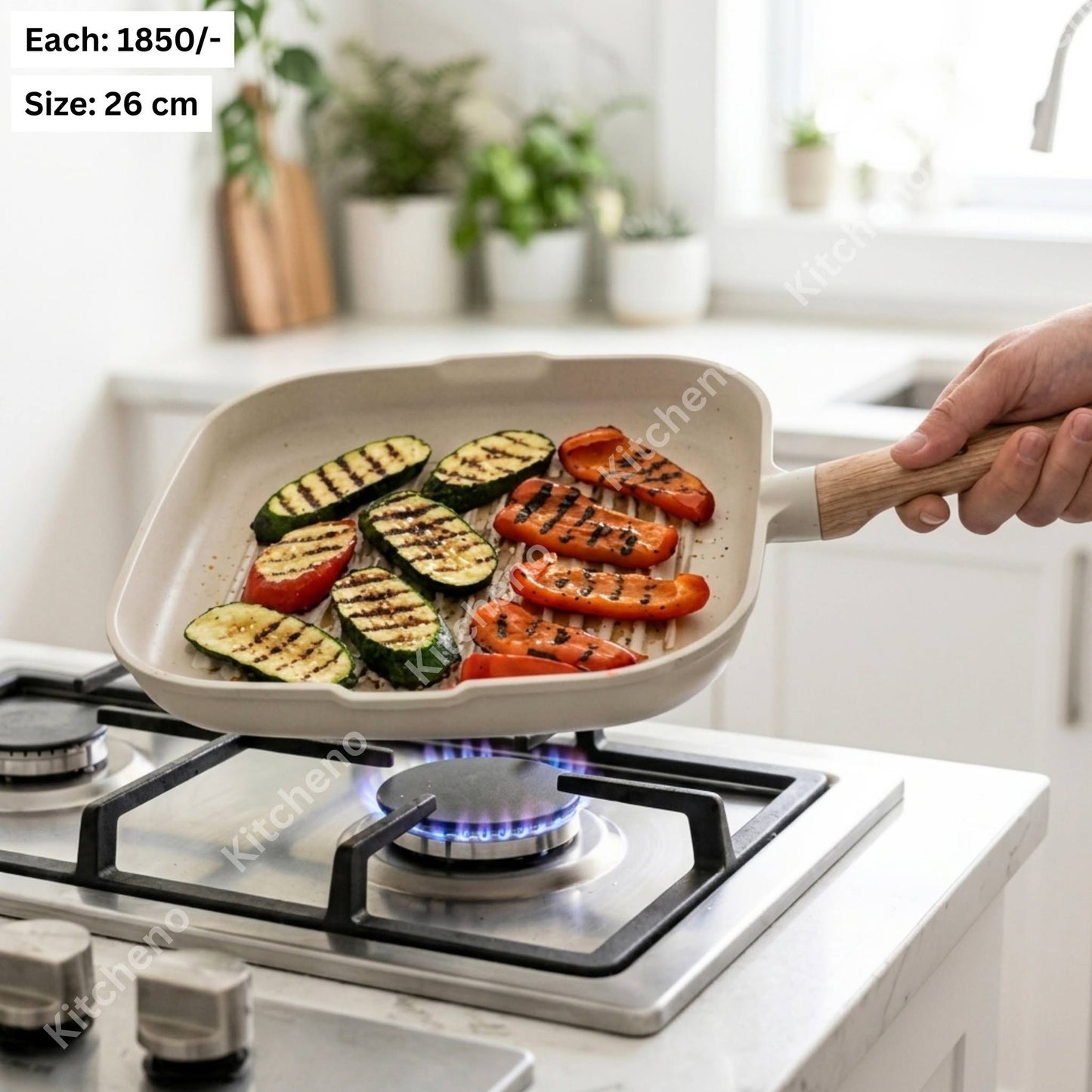 Square Shape Non-Stick Grill Pan