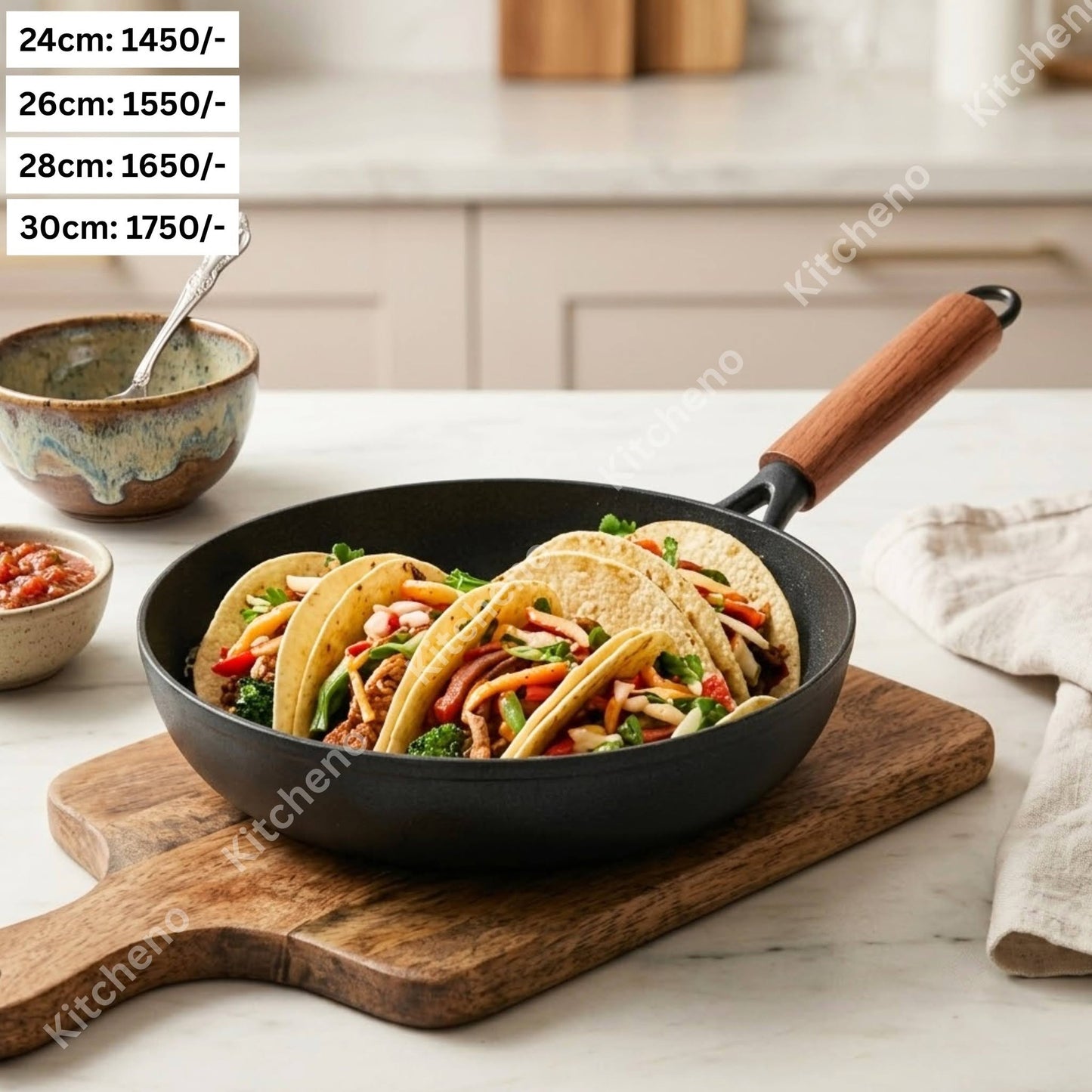 Cast Iron Non-Stick Frying Pan