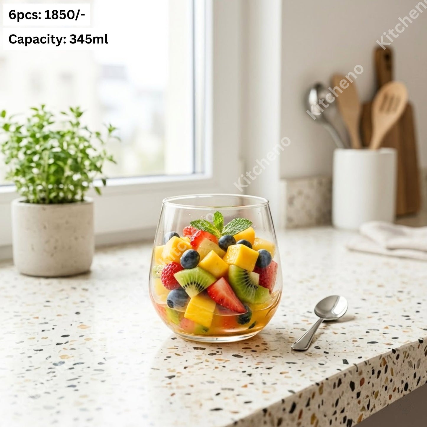 Versatile Stemless Glass & Dessert Cup