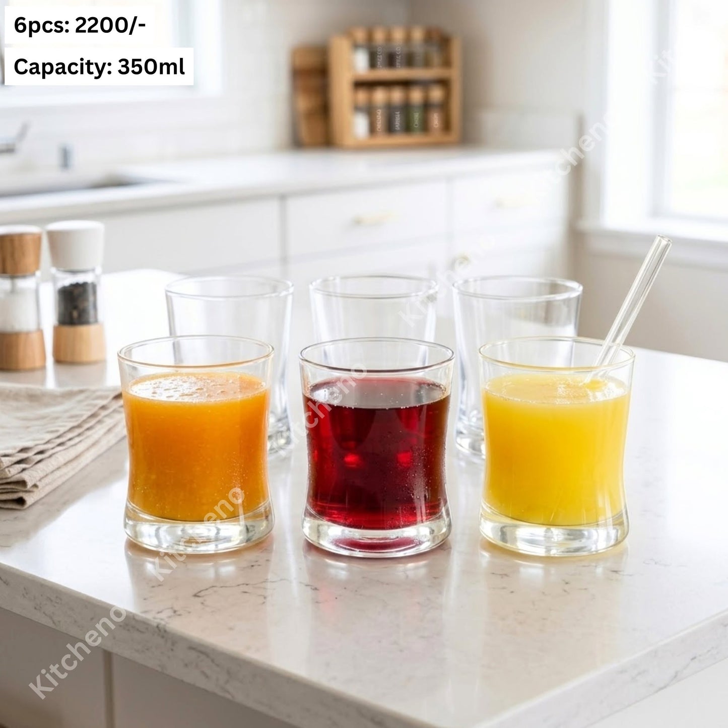 Premium Tapered-Base Glassware Set