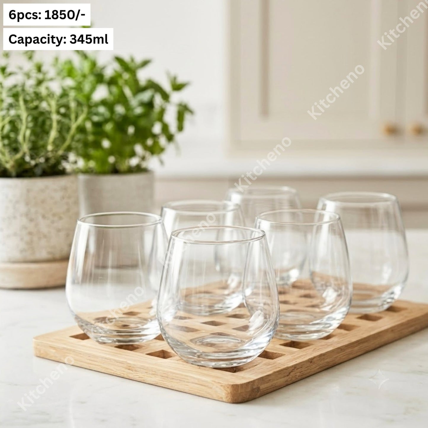 Versatile Stemless Glass & Dessert Cup