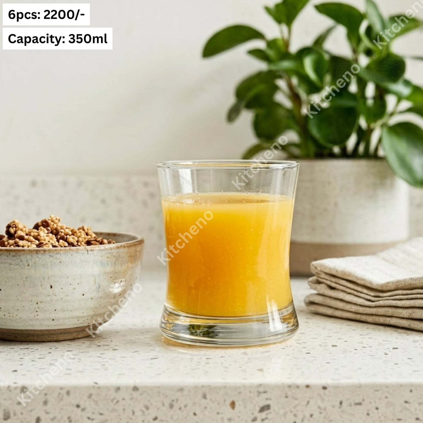 Premium Tapered-Base Glassware Set