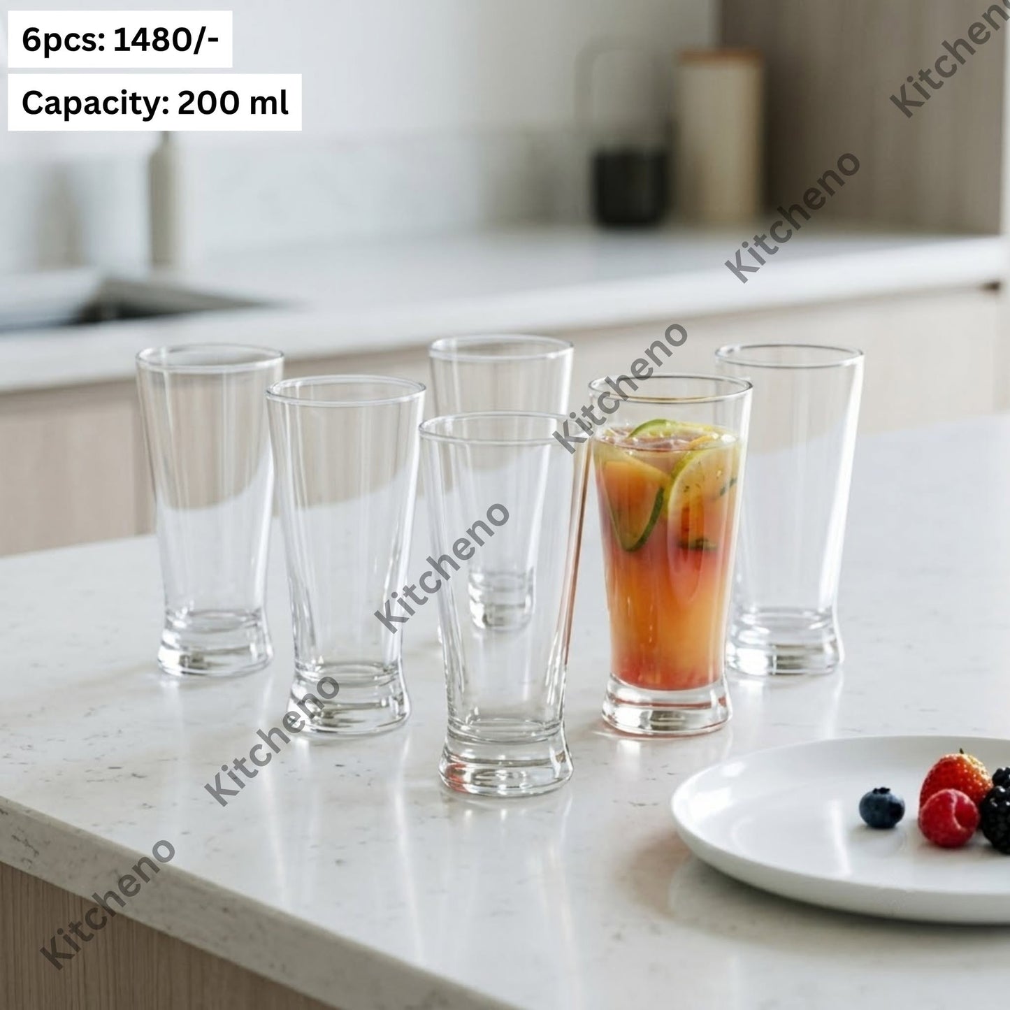 Modern Minimalist Glassware Set for Kitchen & Dining