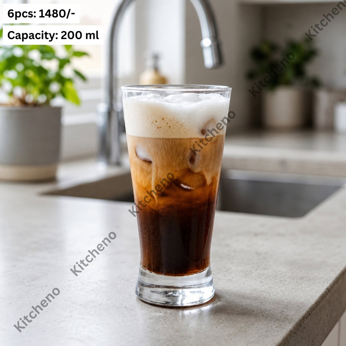 Modern Minimalist Glassware Set for Kitchen & Dining