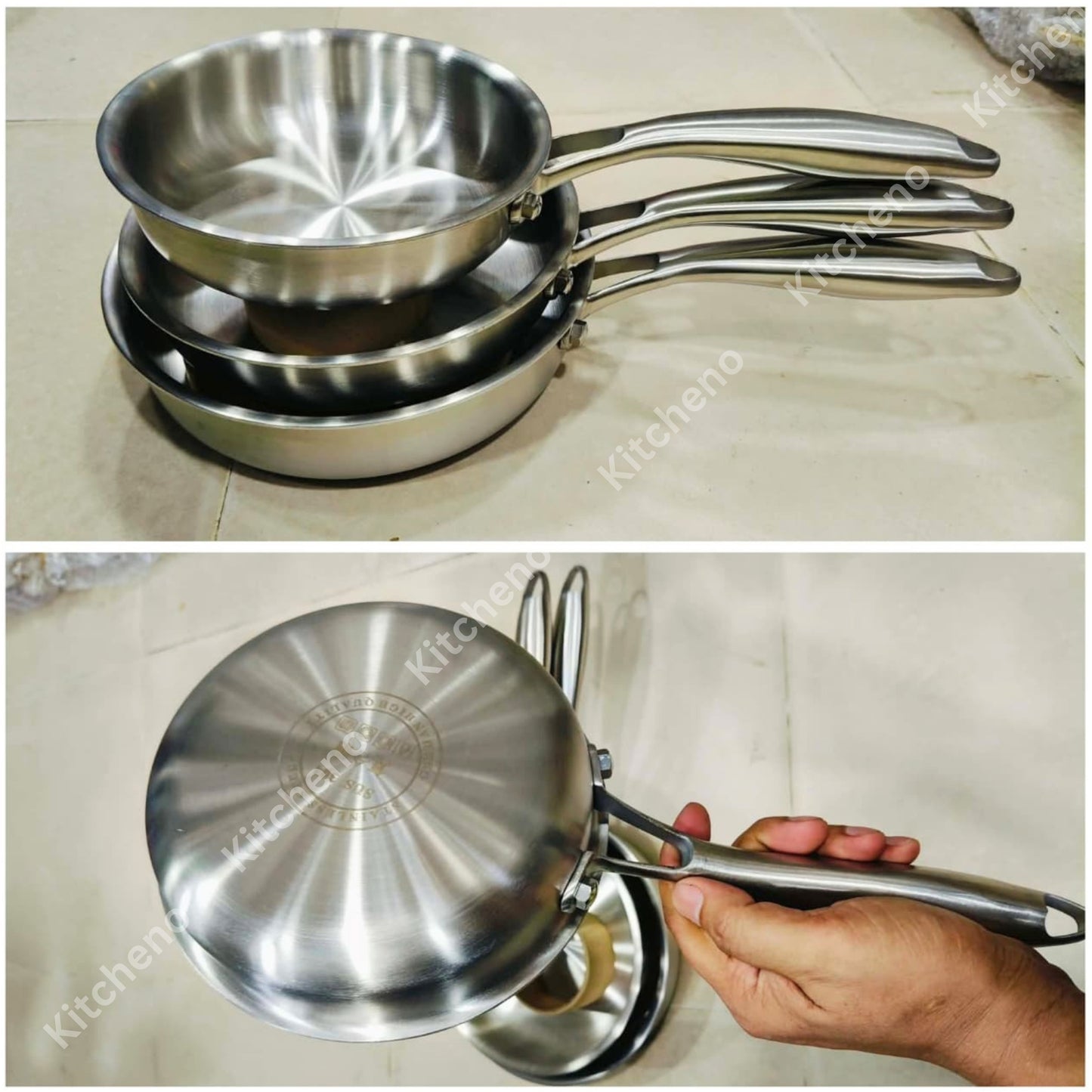 Stainless Steel Frying Pan