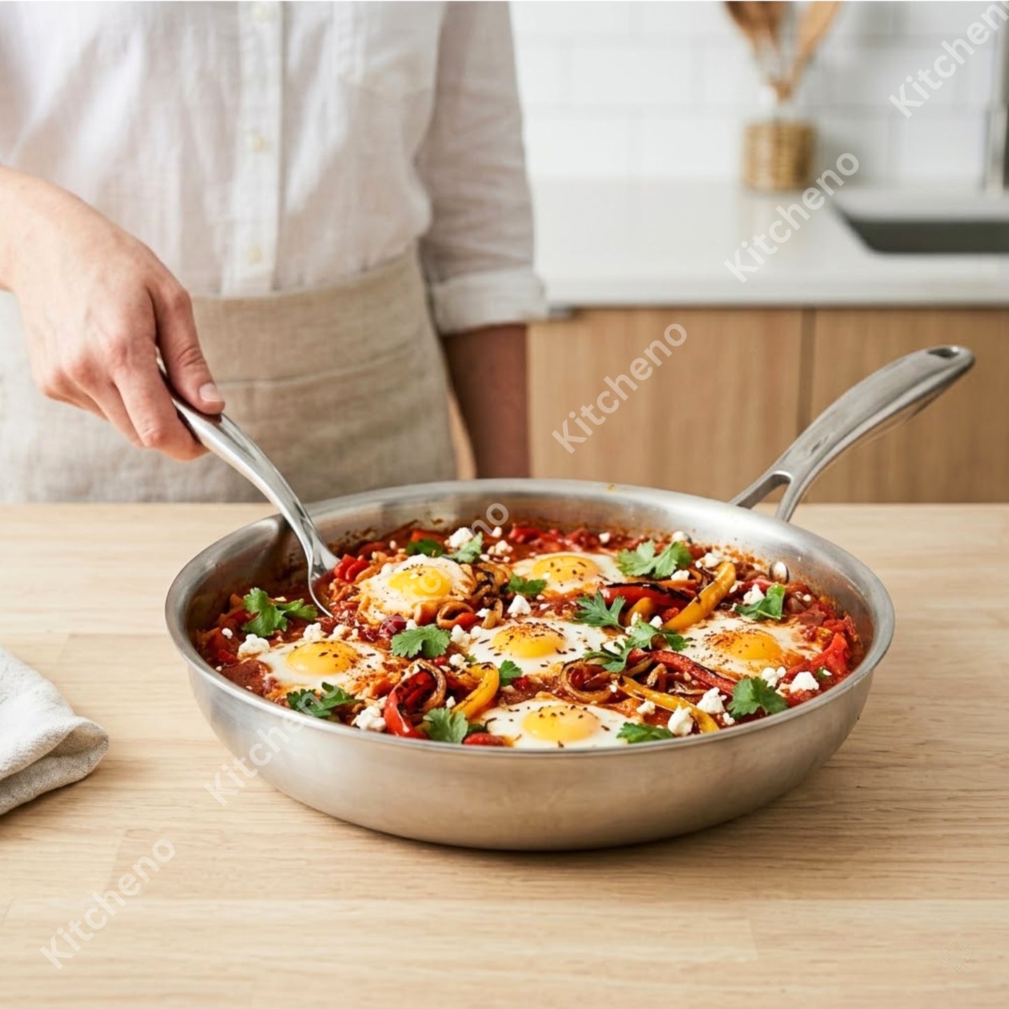 Stainless Steel Frying Pan